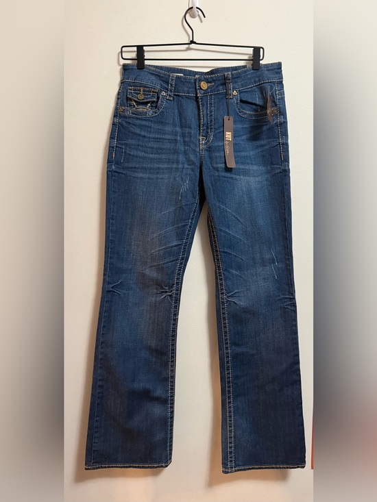 Kut from the Kloth Denim - Kut from the Kloth Women's Medium-Dark Blue Boot Cut Jeans